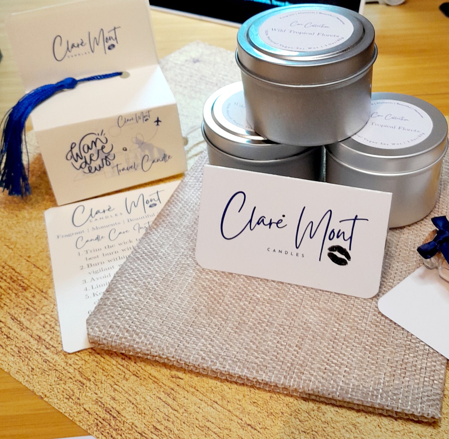 Wanderlust Travel Candle Set