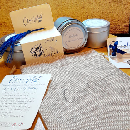 Wanderlust Travel Candle Set