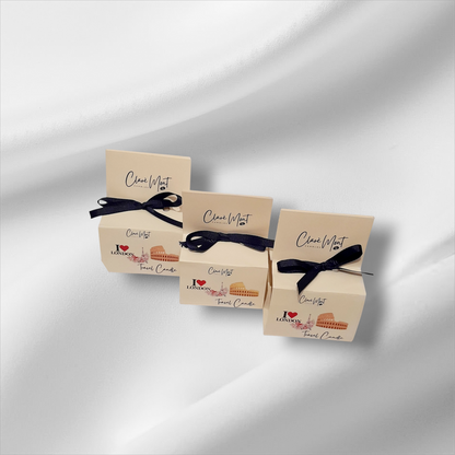 Three 3oz soy travel candles